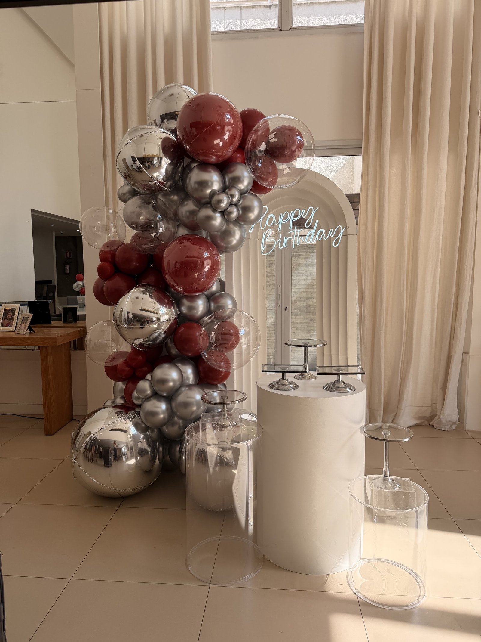 Celebração com Mobiliário Exclusivo